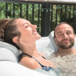 Lay-Z-Spa Grey Spa Pillow 7 Lay-Z-Spa Grey Spa Pillow -Gardens and Outdoor lay z spa grey spa pillow6942138981216 04i bq