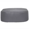 Lay-Z-Spa Grey Square Hot Tub Cover -Gardens and Outdoor lay z spa grey square hot tub cover6941607321287 01c