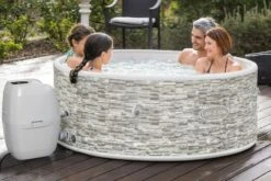 Lay-Z-Spa Vancouver 5 Person Inflatable Hot Tub -Gardens and Outdoor lay z spa vancouver 5 person inflatable hot tub6942138978872 01i bq