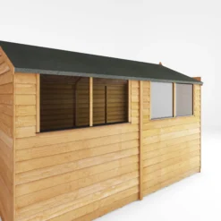 Mercia 10x6 Ft Apex Overlap Wooden 2 Door 4 Windows Shed With Floor 15 Mercia 10x6 Ft Apex Overlap Wooden 2 Door 4 Windows Shed With Floor -Gardens and Outdoor mercia 10x6 ft apex overlap wooden 2 door 4 windows shed with floor5029442074412 04c