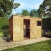 Mercia 10x6 Ft Pent Overlap Wooden 2 Windows Shed With Floor -Gardens and Outdoor mercia 10x6 ft pent overlap wooden 2 windows shed with floor5029442075167 02i