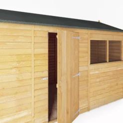 Mercia 10x6 Ft Reverse Apex Overlap Wooden 2 Windows Shed With Floor 14 Mercia 10x6 Ft Reverse Apex Overlap Wooden 2 Windows Shed With Floor -Gardens and Outdoor mercia 10x6 ft reverse apex overlap wooden 2 windows shed with floor5029442078175 03c