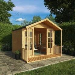 Mercia 10x8 Apex Shiplap Summer House With Double Door
