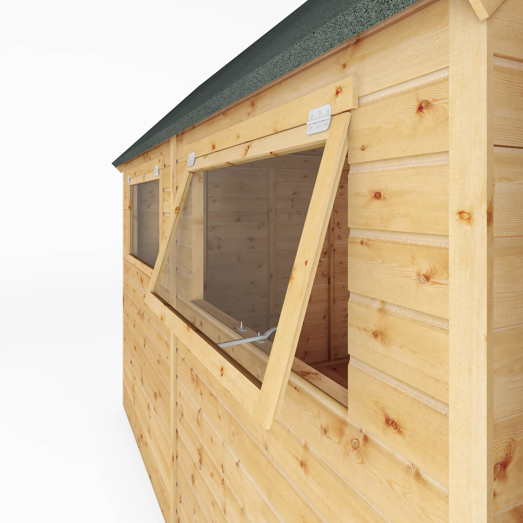 Mercia 10x8 Ft Barn Shiplap Wooden 2 Door Shed With Floor 7 Mercia 10x8 Ft Barn Shiplap Wooden 2 Door Shed With Floor - Image 5