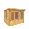 Mercia 10x8 Pent Tongue & Groove Cabin With Double Door -Gardens and Outdoor mercia 10x8 pent tongue groove cabin with double door5029442002446 01c bq