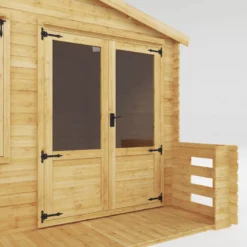Mercia 11x11 Apex Tongue & Groove Cabin With Double Door -Gardens and Outdoor mercia 11x11 apex tongue groove cabin with double door5029442078571 37c bq