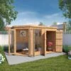 Mercia 11x7 Pent Shiplap Summer House With Double Door -Gardens and Outdoor mercia 11x7 pent shiplap summer house with double door5029442091006 01c bq
