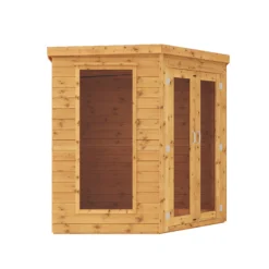 Mercia 11x7 Pent Shiplap Summer House With Double Door 9 Mercia 11x7 Pent Shiplap Summer House With Double Door -Gardens and Outdoor mercia 11x7 pent shiplap summer house with double door5029442091006 03c BQ