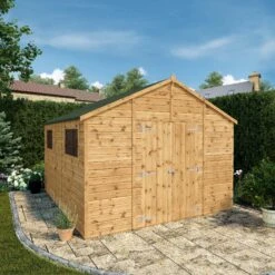 Mercia 12x10 Apex Shiplap Workshop With Double Door 20 Mercia 12x10 Apex Shiplap Workshop With Double Door -Gardens and Outdoor mercia 12x10 apex shiplap workshop with double door5029442006253 01i bq