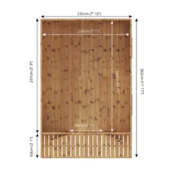 Mercia 12x8 Apex Shiplap Summer House With Double Door -Gardens and Outdoor mercia 12x8 apex shiplap summer house with double door5029442075983 02t BQ