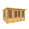 Mercia 13x10 Pent Tongue & Groove Cabin With Double Door 2 Mercia 13x10 Pent Tongue & Groove Cabin With Double Door -Gardens and Outdoor mercia 13x10 pent tongue groove cabin with double door5029442002453 01c bq