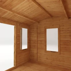 Mercia 13x10 Reverse Apex Tongue & Groove Cabin With Double Door -Gardens and Outdoor mercia 13x10 reverse apex tongue groove cabin with double door5029442088419 40c bq