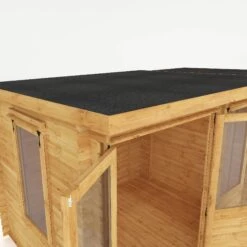 Mercia 13x8 Pent Tongue & Groove Cabin With Double Door -Gardens and Outdoor mercia 13x8 pent tongue groove cabin with double door5029442002477 39c bq