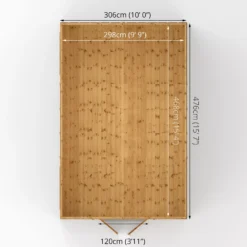 Mercia 16x10 Apex Shiplap Workshop With Double Door -Gardens and Outdoor mercia 16x10 apex shiplap workshop with double door5029442006284 02t bq