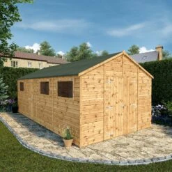 Mercia 20x10 Apex Shiplap Workshop With Double Door 22 Mercia 20x10 Apex Shiplap Workshop With Double Door -Gardens and Outdoor mercia 20x10 apex shiplap workshop with double door5029442006307 01i bq