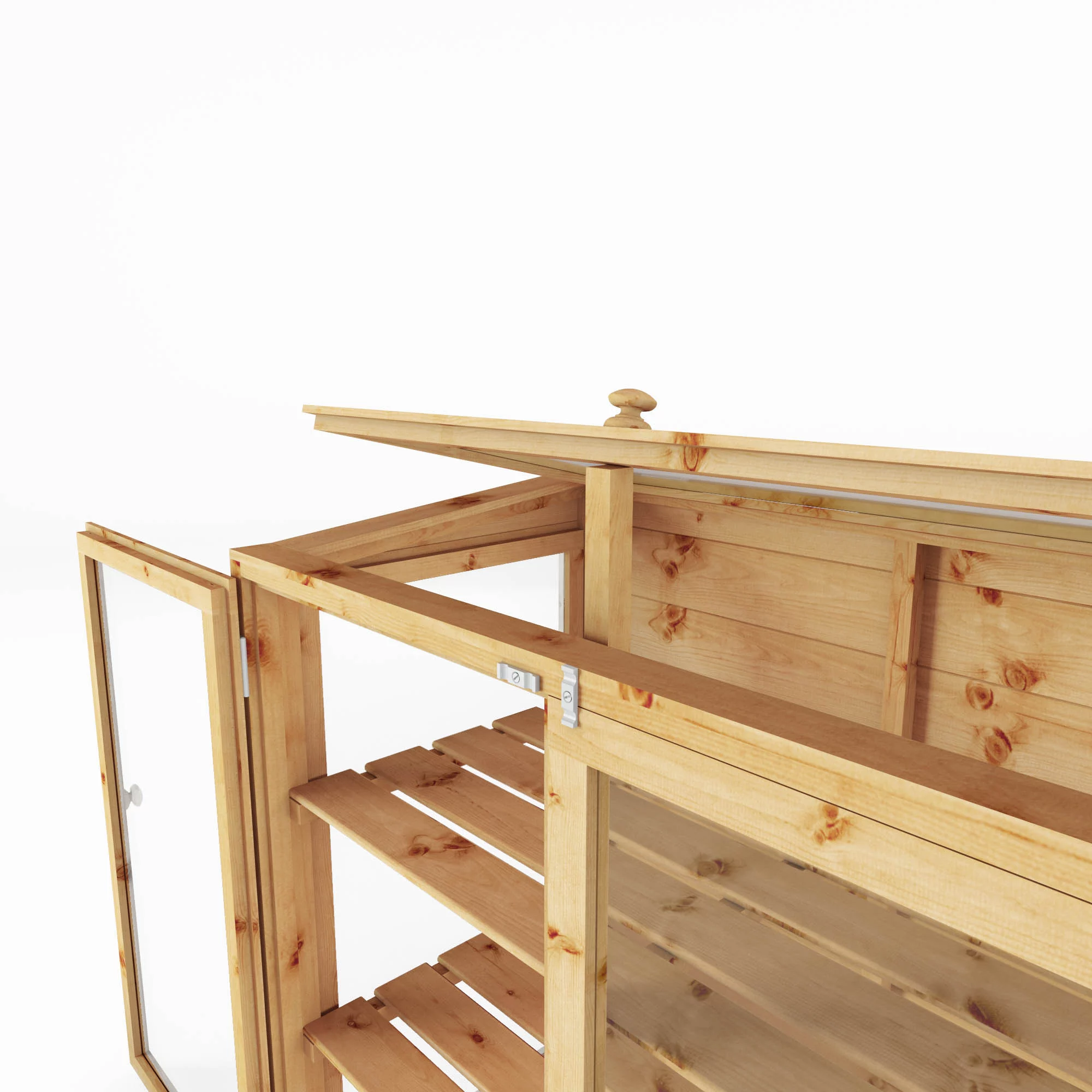 Mercia 4x2 Greenhouse With Flap Vent 7 Mercia 4x2 Greenhouse With Flap Vent - Image 5