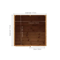 Mercia 4x4 Snug Apex Shiplap Playhouse - Assembly Service Included -Gardens and Outdoor mercia 4x4 snug apex shiplap playhouse assembly service included5029442002170 02t bq