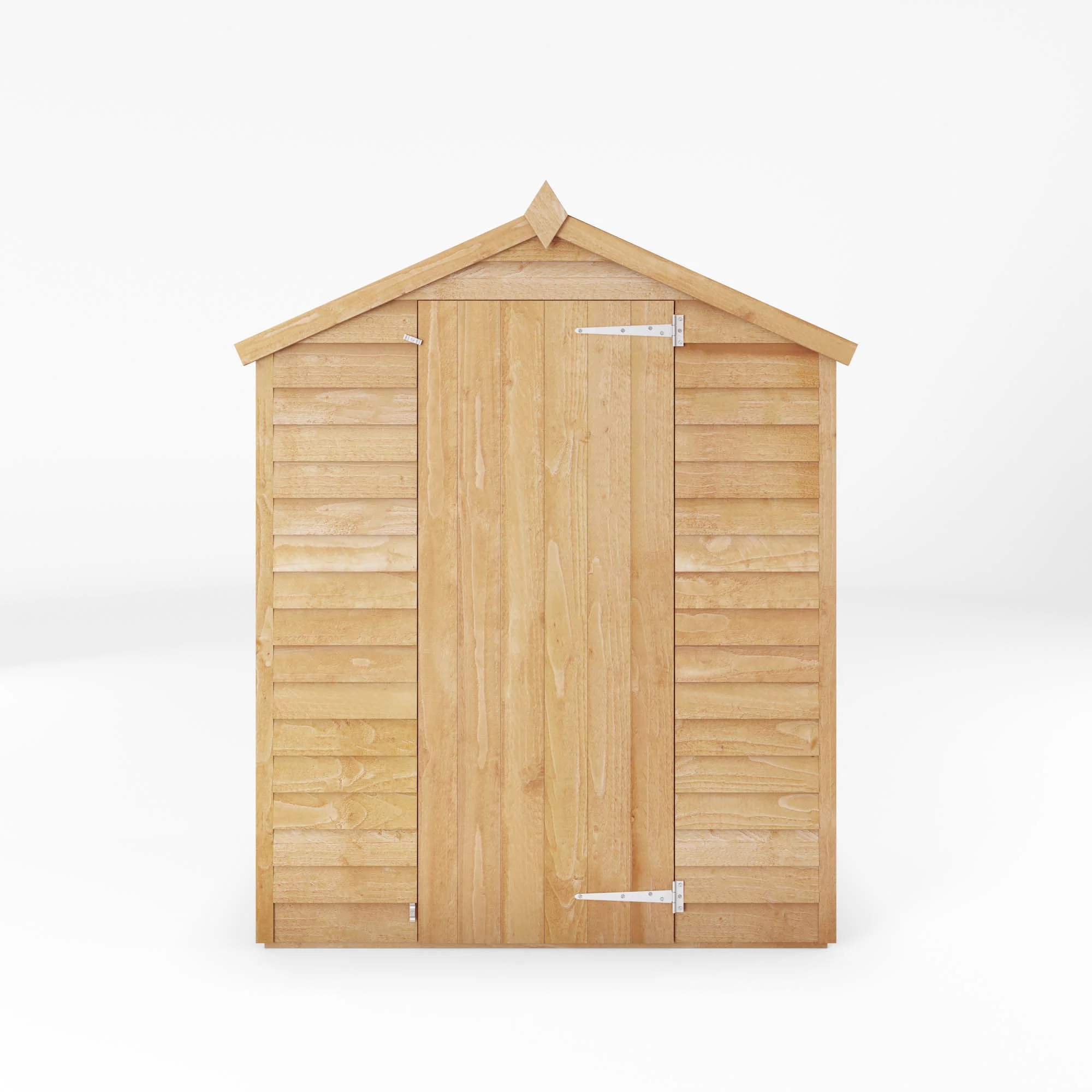 Mercia 5x3 Ft Apex Overlap Wooden Shed With Floor 5 Mercia 5x3 Ft Apex Overlap Wooden Shed With Floor - Image 3