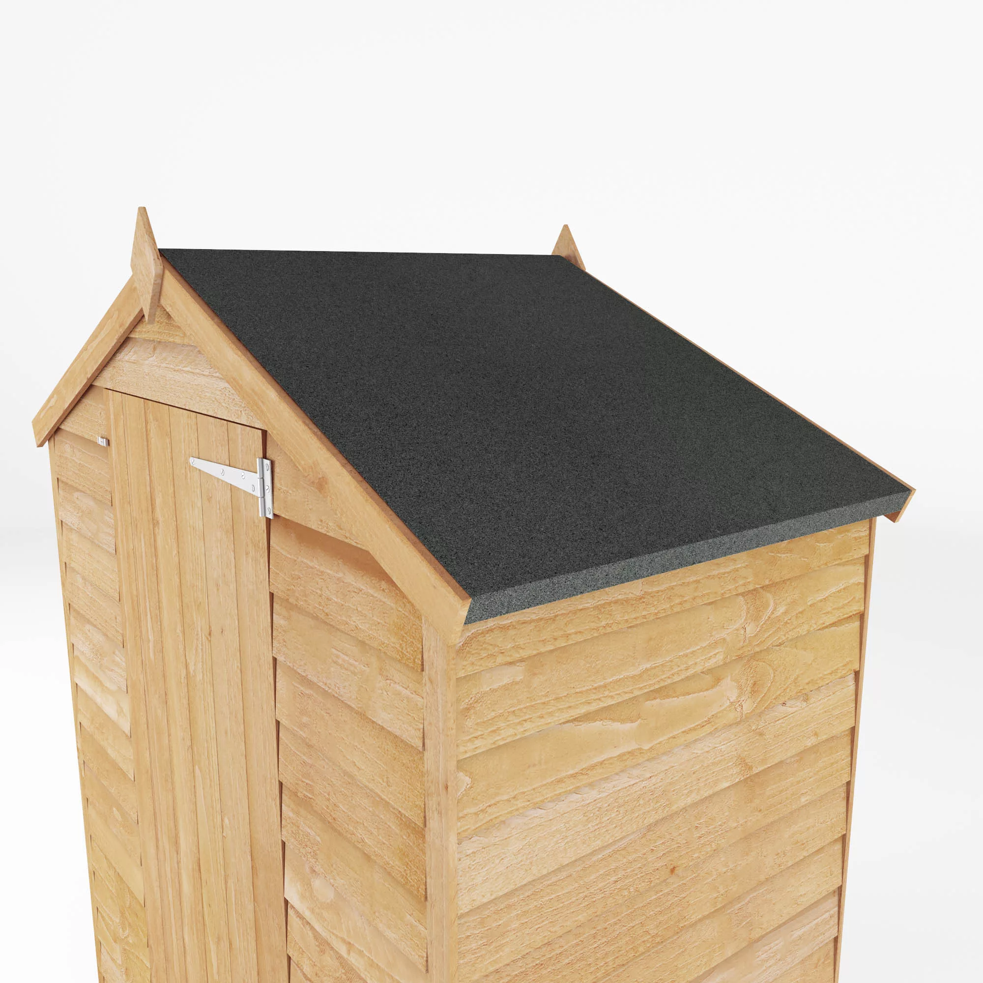 Mercia 5x3 Ft Apex Overlap Wooden Shed With Floor 6 Mercia 5x3 Ft Apex Overlap Wooden Shed With Floor - Image 4