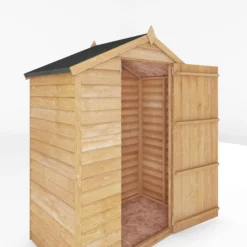 Mercia 5x3 Ft Apex Overlap Wooden Shed With Floor 16 Mercia 5x3 Ft Apex Overlap Wooden Shed With Floor -Gardens and Outdoor mercia 5x3 ft apex overlap wooden shed with floor5029442090269 05c