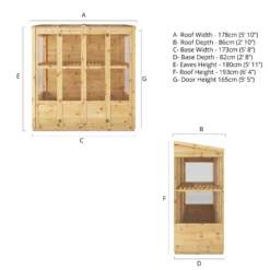 Mercia 6x3 Greenhouse With Flap Vent -Gardens and Outdoor mercia 6x3 greenhouse with flap vent5029442091051 01t bq