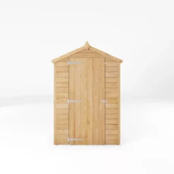 Mercia 6x4 Ft Apex Overlap Wooden 2 Windows Shed With Floor -Gardens and Outdoor mercia 6x4 ft apex overlap wooden 2 windows shed with floor5029442075099 02c