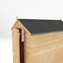 Mercia 6x4 Ft Apex Overlap Wooden 2 Windows Shed With Floor -Gardens and Outdoor mercia 6x4 ft apex overlap wooden 2 windows shed with floor5029442075099 03c