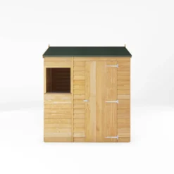 Mercia 6x4 Ft Reverse Apex Overlap Wooden Shed With Floor 13 Mercia 6x4 Ft Reverse Apex Overlap Wooden Shed With Floor -Gardens and Outdoor mercia 6x4 ft reverse apex overlap wooden shed with floor5029442076959 02c