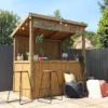 Mercia 6x4 Pent Tongue & Groove Garden Bar -Gardens and Outdoor mercia 6x4 pent tongue groove garden bar5029442002538 01c bq