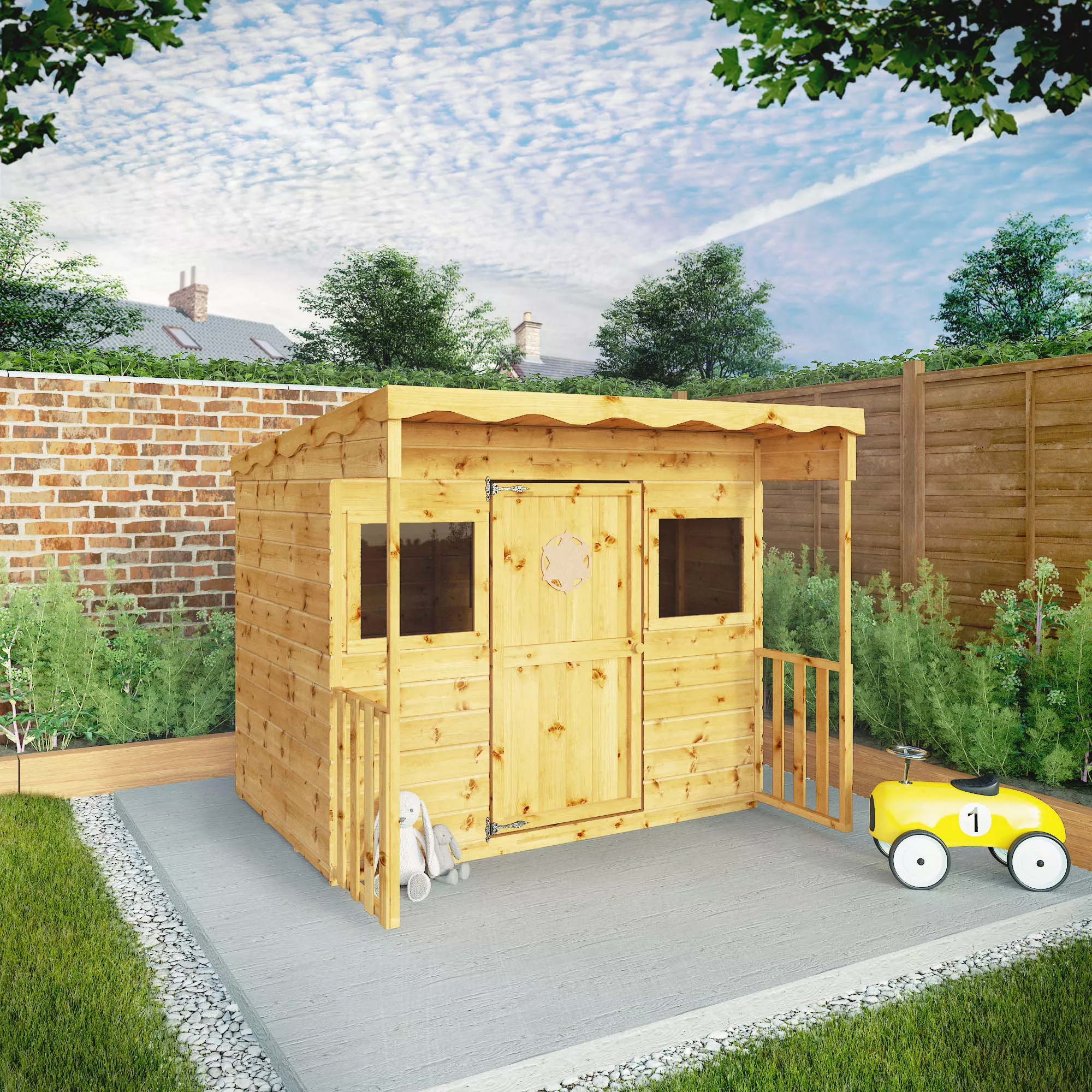 Mercia 6x5 Timber Playhouse Assembly Required 5 Mercia 6x5 Timber Playhouse Assembly Required - Image 3