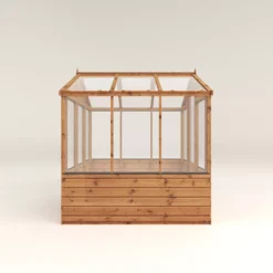 Mercia 6x6 Greenhouse With Flap Vent -Gardens and Outdoor mercia 6x6 greenhouse with flap vent5029442087856 04c
