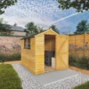Mercia 7x5 Ft Apex Overlap Wooden Shed With Floor & 2 Windows 2 Mercia 7x5 Ft Apex Overlap Wooden Shed With Floor & 2 Windows -Gardens and Outdoor mercia 7x5 ft apex overlap wooden shed with floor 2 windows5029442075105 02i