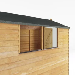 Mercia 7x5 Ft Apex Overlap Wooden Shed With Floor & 2 Windows 18 Mercia 7x5 Ft Apex Overlap Wooden Shed With Floor & 2 Windows -Gardens and Outdoor mercia 7x5 ft apex overlap wooden shed with floor 2 windows5029442075105 06c