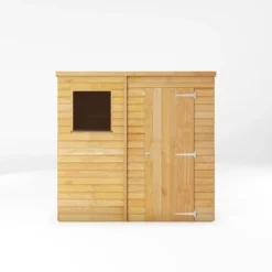 Mercia 7x5 Ft Pent Overlap Wooden Shed With Floor 13 Mercia 7x5 Ft Pent Overlap Wooden Shed With Floor -Gardens and Outdoor mercia 7x5 ft pent overlap wooden shed with floor5029442075143 02c