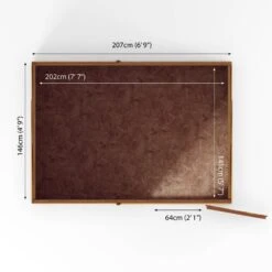 Mercia 7x5 Ft Pent Overlap Wooden Shed With Floor 19 Mercia 7x5 Ft Pent Overlap Wooden Shed With Floor -Gardens and Outdoor mercia 7x5 ft pent overlap wooden shed with floor5029442075143 02t