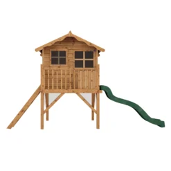 Mercia 7x5 Poppy European Softwood Tower Slide Playhouse Assembly Required -Gardens and Outdoor mercia 7x5 poppy european softwood tower slide playhouse assembly required5029442076386 02c bq