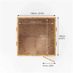 Mercia 7x6 Dutch Apex Tongue & Groove Playhouse - Assembly Service Included -Gardens and Outdoor mercia 7x6 dutch apex tongue groove playhouse assembly service included5029442002323 01t bq