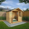 Mercia 7x7 Apex Tongue & Groove Summer House With Double Door 2 Mercia 7x7 Apex Tongue & Groove Summer House With Double Door -Gardens and Outdoor mercia 7x7 apex tongue groove summer house with double door5029442077871 01c bq