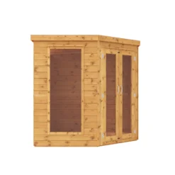 Mercia 7x7 Pent Shiplap Summer House With Double Door 9 Mercia 7x7 Pent Shiplap Summer House With Double Door -Gardens and Outdoor mercia 7x7 pent shiplap summer house with double door5029442076546 03c bq