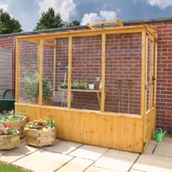 Mercia 8x4 Lean To Greenhouse With Adjustable Vent 13 Mercia 8x4 Lean To Greenhouse With Adjustable Vent -Gardens and Outdoor mercia 8x4 lean to greenhouse with adjustable vent5029442076096 02c bq