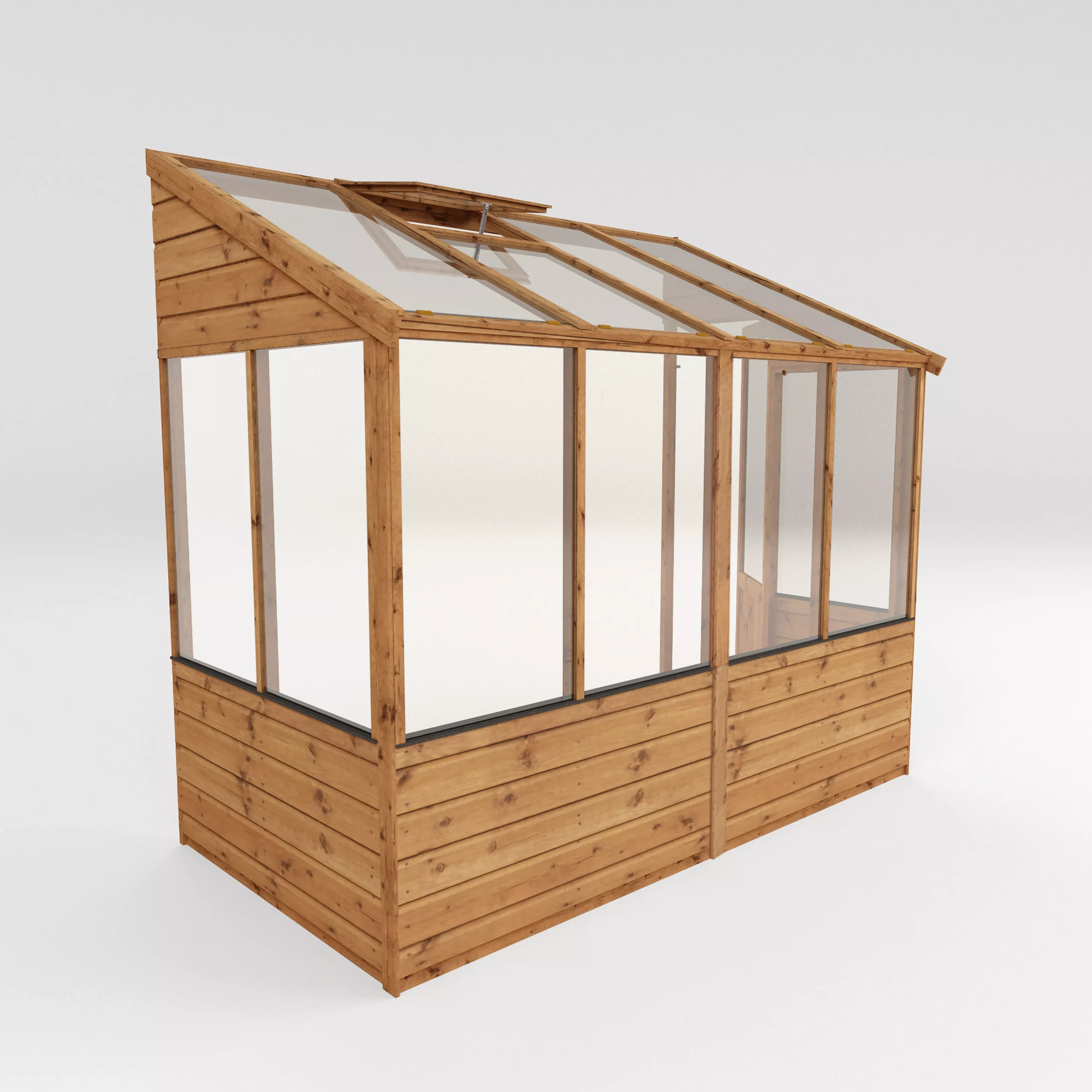Mercia 8x4 Lean To Greenhouse With Flap Vent 5 Mercia 8x4 Lean To Greenhouse With Flap Vent - Image 3