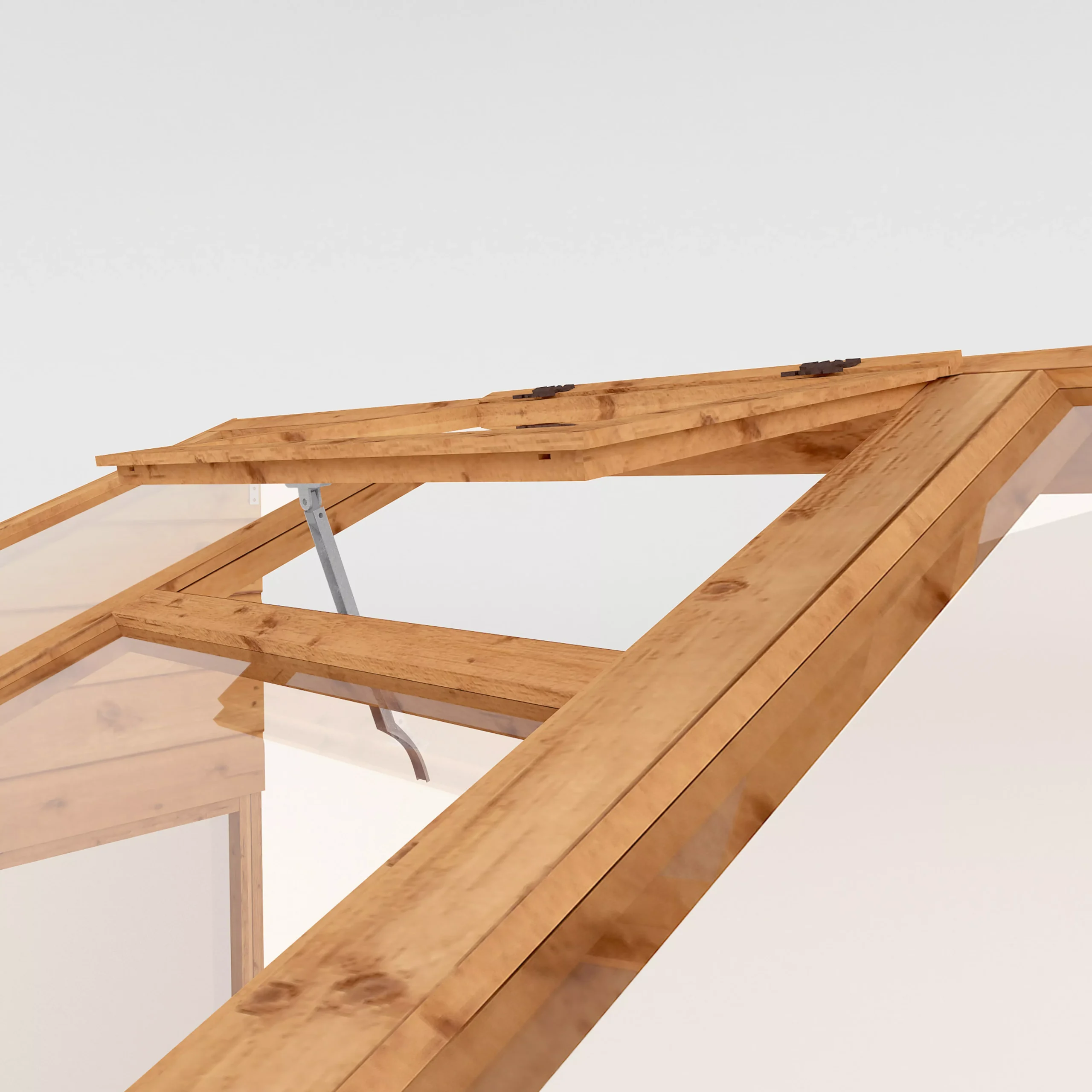 Mercia 8x4 Lean To Greenhouse With Flap Vent 7 Mercia 8x4 Lean To Greenhouse With Flap Vent - Image 5