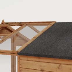 Mercia 8x6 Apex Greenhouse Combi Shed - Assembly Required -Gardens and Outdoor mercia 8x6 apex greenhouse combi shed assembly required5029442091198 03c