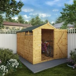Mercia 8x6 Ft Apex Shiplap Wooden 2 Windows Shed With Floor 19 Mercia 8x6 Ft Apex Shiplap Wooden 2 Windows Shed With Floor -Gardens and Outdoor mercia 8x6 ft apex shiplap wooden 2 windows shed with floor5029442006529 02i
