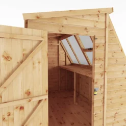 Mercia 8x6 Ft Pent Tongue & Groove Wooden 5 Windows Potting Shed With Floor -Gardens and Outdoor mercia 8x6 ft pent tongue groove wooden 5 windows potting shed with floor5029442078182 06c