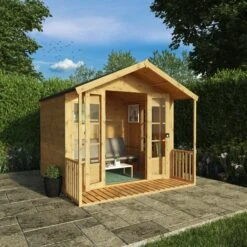 Mercia 8x8 Apex Shiplap Summer House With Double Door