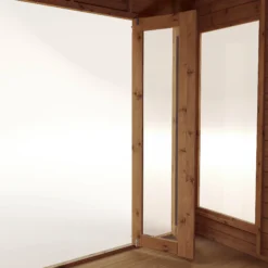 Mercia 8x8 Reverse Apex Tongue & Groove Summer House With Bi-fold Door -Gardens and Outdoor mercia 8x8 reverse apex tongue groove summer house with bi fold door5029442089720 36c bq