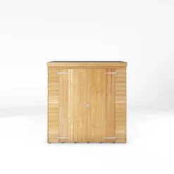 Mercia Overlap Wooden 6x2'6 Pent Garden Storage -Gardens and Outdoor mercia overlap wooden 6x2 6 pent garden storage5029442073897 02c