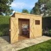 Mercia Premium 10x8 Ft Pent Shiplap Wooden 2 Door Shed With Floor -Gardens and Outdoor mercia premium 10x8 ft pent shiplap wooden 2 door shed with floor5029442009292 02i