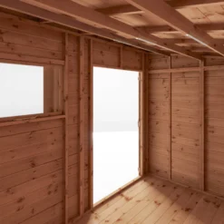 Mercia Premium 10x8 Ft Pent Shiplap Wooden 2 Door Shed With Floor -Gardens and Outdoor mercia premium 10x8 ft pent shiplap wooden 2 door shed with floor5029442009292 05c